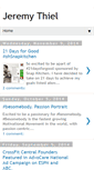 Mobile Screenshot of jeremythiel.com